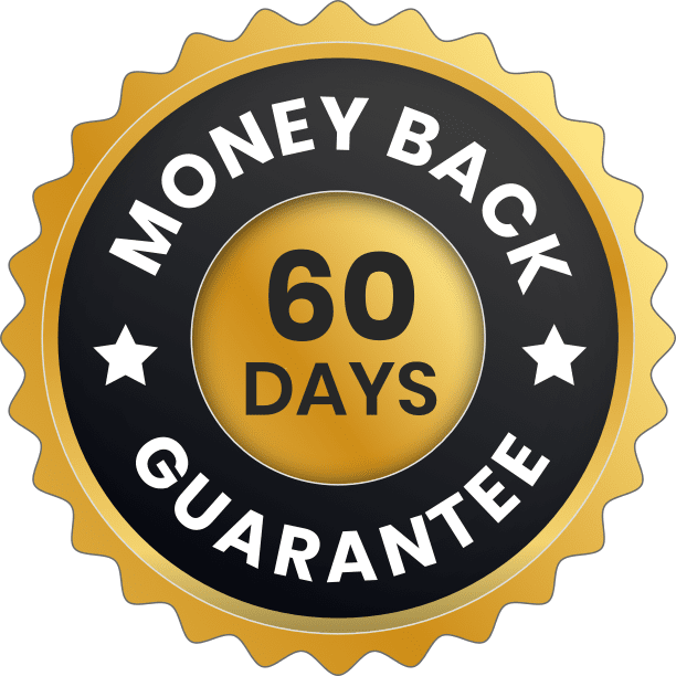 60-day guarantee badge (informational)